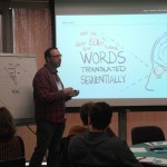 At Business for Culture & the Arts' Skills Day program, XPLANE Associate Creative Director Tim May led a workshop about visual thinking for successful planning.